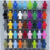 45个色素人仔-主图1 Colorful Custom Minifigure 45pcs Set