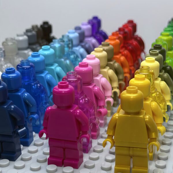 45个色素人仔-主图2 Colorful Custom Minifigure 45pcs Set