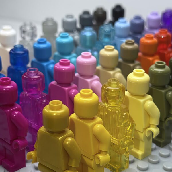 45个色素人仔-主图3 Colorful Custom Minifigure 45pcs Set