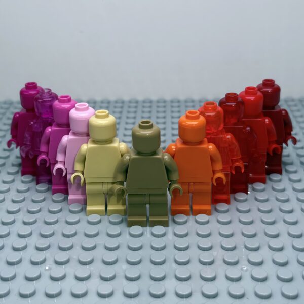 45个色素人仔-主图6 Colorful Custom Minifigure 45pcs Set