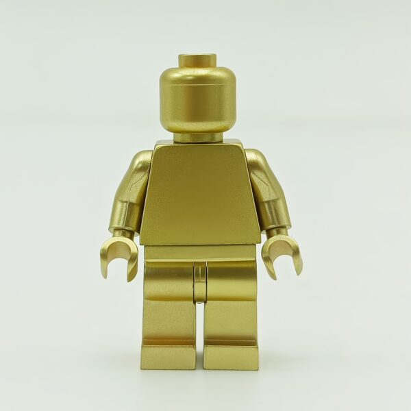 6个金属色人仔-主图3 Metallic Color Custom Minifigure 6pcs Set