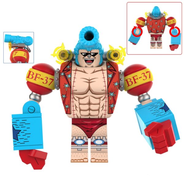 DY641-弗兰奇-franky Franky Custom Minifigure