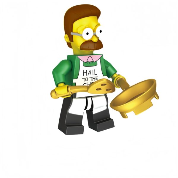 Ned Flanders Custom Minifigure