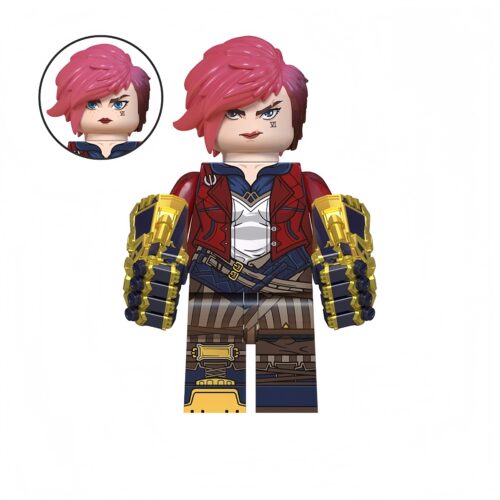 QD0002-蔚-vi Vi Custom Minifigure
