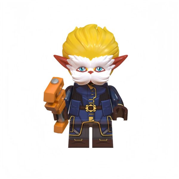 QD0005-黑默丁格-heimerdinger Heimerdinger Custom Minifigure