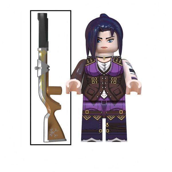 QD0006-凯特琳-caitlyn Caitlyn Custom Minifigure