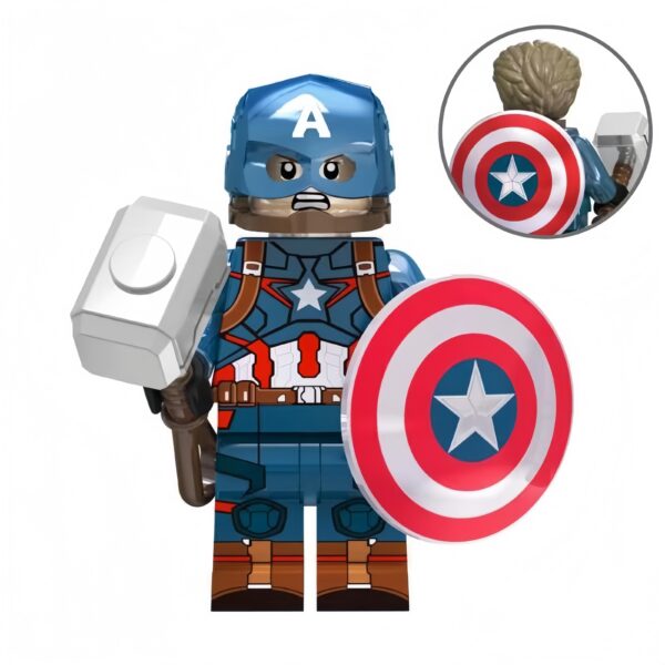 Captain America Custom Minifigure