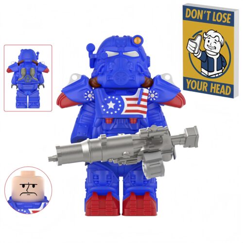 T60 Power Armor W1317 Custom Minifigure