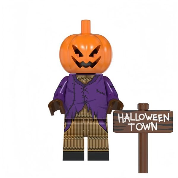 WM2060-南瓜骷髅-Pumpkin King Pumpkin King Custom Minifigure