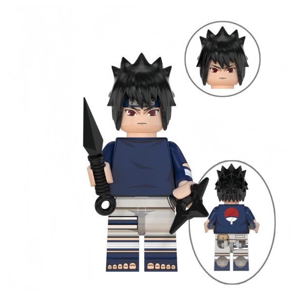 WM2083-宇智波佐助-uchiha sasuke Uchiha Sasuke Custom Minifigure