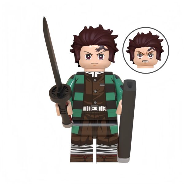 WM2171-灶门炭治郎-Kamado Tanjiro Kamado Tanjiro Custom Minifigure