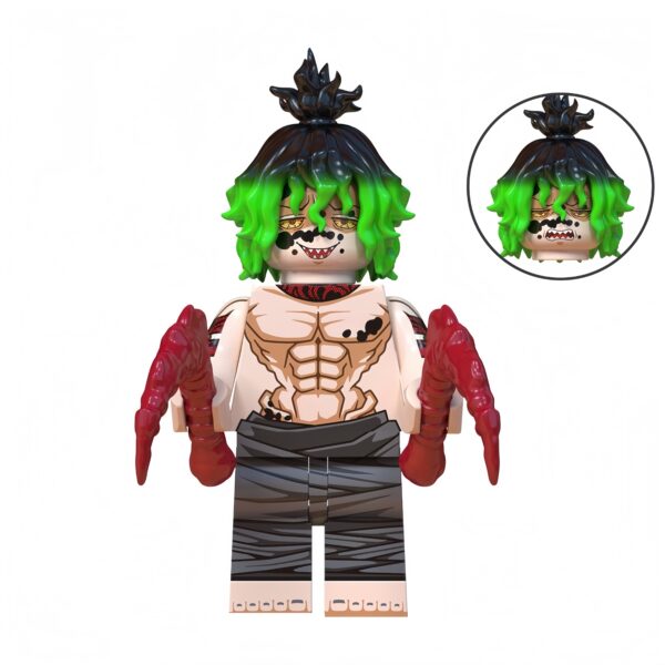 WM2351-妓夫太郎-Gyutaro Gyutaro Custom Minifigure