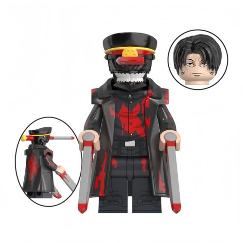 WM2527-刀之恶魔-samurai sword Samurai Sword Custom Minifigure
