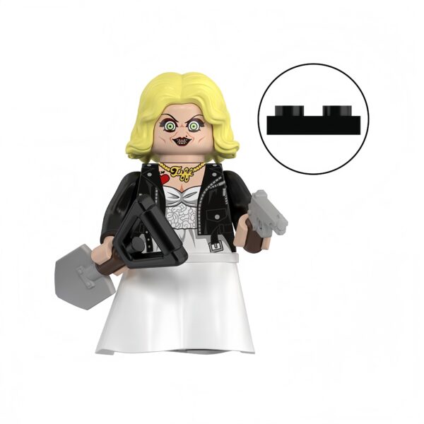 WM2893-恰奇新娘-Bride of Chucky Bride of Chucky Custom Minifigure
