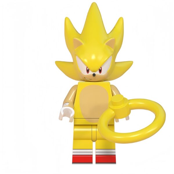 WM938-超级索尼克-Super Sonic Super Sonic Custom Minifigure