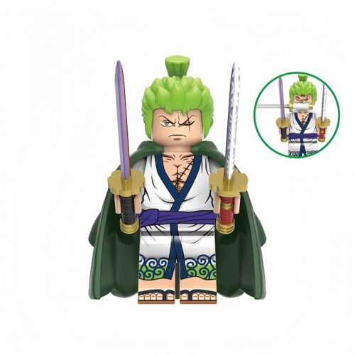 XH2033-罗罗诺亚·索隆-roronoa zoro Roronoa Zoro Custom Minifigure