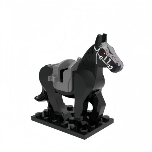XH684-黑马坐骑-Black horse mount Black Horse Mount