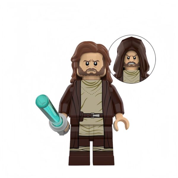 XP-455-欧比旺-Obi-Wan Kenobi Obi-Wan Kenobi Custom Minifigure